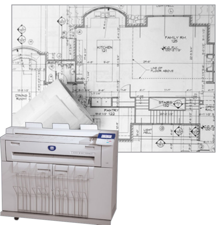 Large Format plat of surveys